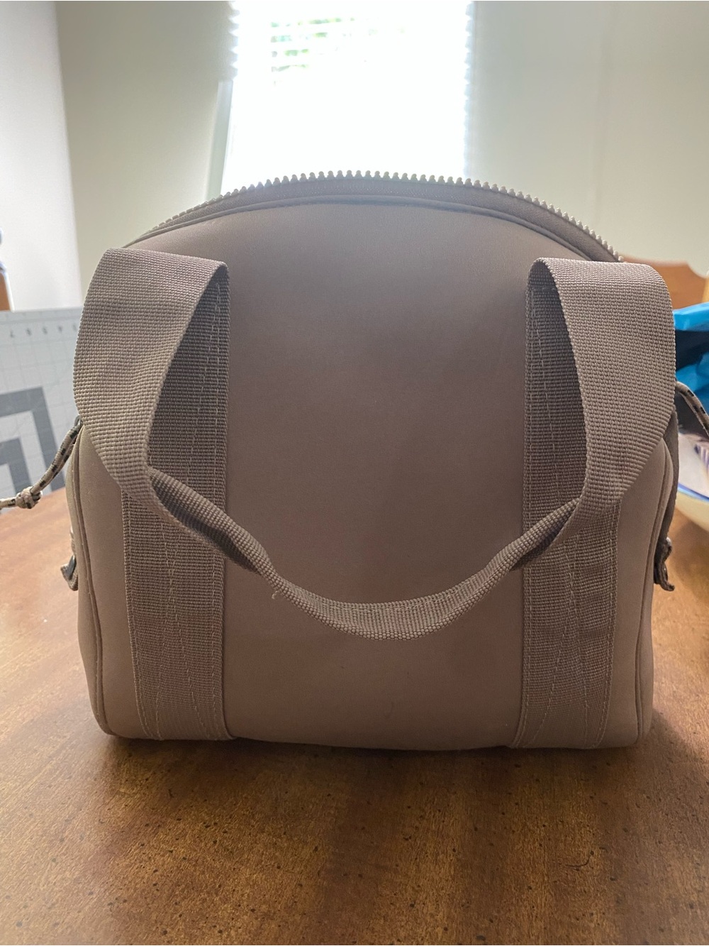 Brown lunchbox